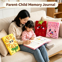 Carnet en peluche personnalisé pour enfants, fabriqué en usine BSCI, carnet doux pour enfants, carnet mignon pour écrire