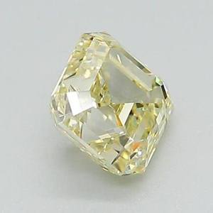 Diamant CVD de laboratoire jaune intense fantaisie 2,01 carats taille Asscher, certifié IGI, pierre libre pour la fabrication de bijoux, bagues et pendentifs - Product Image 2