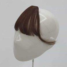 Cheveux brésiliens brun foncé pleine frange pour femmes Wise Bangs avec matériel de cheveux humains de qualité Remy - Product Image 1