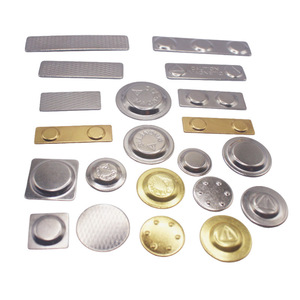 Magnetic <b>Name</b> Badges Round Stainless Steel Pin On Hardware Accessories For Bags Clothing <b>Tags</b> - Product Image 2