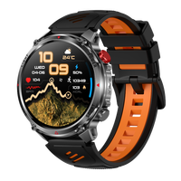 Montre connectée GPS de fitness HT45 avec grand écran HD de 1,7 pouce, batterie de 1100 mAh et plus de 100 modes sportifs pour le suivi des activités de plein air