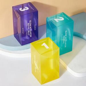 Boîte d'emballage en plastique PET PVC PP pour soins cosmétiques, personnalisée, imprimée, pour ensemble rajeunissant, boîte en acétate, emballage de vente au détail en plastique - Product Image 2