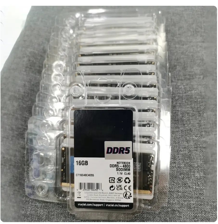 SODIMM PC5 16 ГБ 4800 натрия 1,1 В памяти ноутбука DDR5 4800 МГц ОЗУ ноутбука