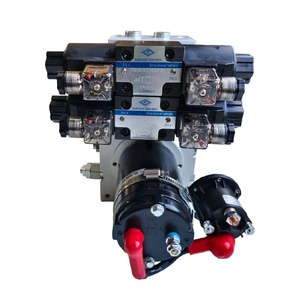 Groupe hydraulique Elliott TDDL25121502 24V 12V double canal pour stabilisateurs de remorque de camping-car - Product Image 1