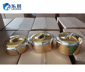 Bộ Giữ Nhiệt Đồ Ăn Mạ Vàng, Bộ Giữ Nhiệt Đồ Ăn Giữ Nhiệt, Hộp Cơm Trưa Cách Nhiệt, Bộ 3 Chiếc (1.5L/2.0L/2.5L) - Product Image 1