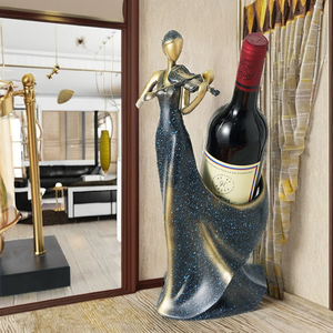 Lanyi – Figurine décorative en résine, style luxe léger, artistique et créative, sculptée, irrégulière, pour salon, entrée de maison, table à manger - Product Image 2