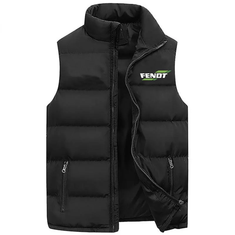 Fashion Mens Jacket Sleeveless Vest Spring Warm Vests Casual Coats Male Cotton Men's Vest Men Thicken Waistcoat