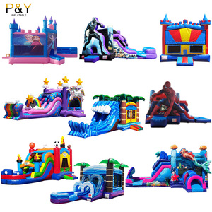 Wholesale Commercial Grade Inflatable Bounce House China Blow up White <strong>Bouncy</strong> Large Wedding <strong>Castle</strong> <strong>With</strong> Water <strong>Slide</strong> Combo Blower