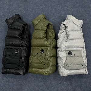 Rompi Termal Berkualitas Tinggi untuk Musim Dingin, Jaket Tanpa Lengan Kasual Pria, Rompi Tebal Hangat Berlapis, Rompi Berisi Dakron - Product Image 1