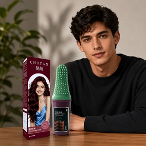 Tinte para el Cabello en Crema Borgoña 200ml, Marca Privada OEM, Calidad Profesional, Empaque Personalizado, Venta al Por Mayor - Product Image 4
