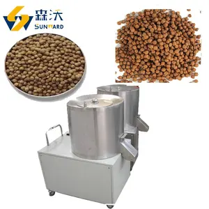 Automatic 300-500 Kg/h Capacity Output Floating Fish Feed Process Machinery / Sinking Fish Food Production Line