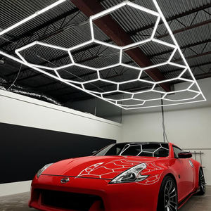 Plafonniers encastrés LED <span class=keywords><strong>ultra</strong></span>-minces à luminosité réglable, étanches, lumière blanche froide pour parkings, ateliers <span class=keywords><strong>de</strong></span> detailing automobile - Product Image 4