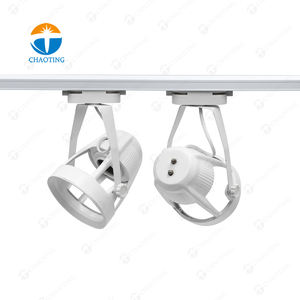 Lámpara de Riel PAR30 Moderna, <span class=keywords><strong>Foco</strong></span> LED de <span class=keywords><strong>Techo</strong></span> de Superficie, <span class=keywords><strong>Foco</strong></span> LED Ajustable para Riel, Carcasa de Lámpara, Accesorio E27 - Product Image 3