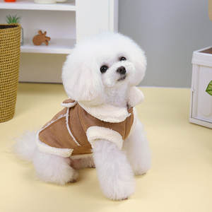 <span class=keywords><strong>Veste</strong></span> pour chien mignonne et chaude avec anneau <span class=keywords><strong>de</strong></span> traction Doe Pet, vêtements pour animaux <span class=keywords><strong>de</strong></span> compagnie pour l'automne et l'hiver, pour petits chiens - Product Image 3