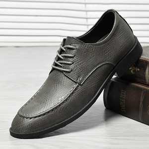 Men's Formal & Business Casual Leather Shoes British Style Breathable Summer Shoes <b>Dropshipping</b> - Product Image 3