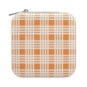 Custom Print Leather Jewelry Case Portable Zipper Jewelry <b>Storage</b> Box Hawaii Palaka Design Women Travel Jewelry <b>Boxes</b> Organizer - Product Image 2