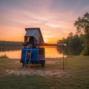 Caravana Pequeña Tipo Lágrima a Precio de Fábrica, Mini Remolque de Caravana en Venta - Product Image 1