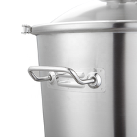Équipement de Fermentation Artisanale 35/65L – Cuve en Acier Inoxydable pour Vin et Jus – Fermenteur Pressurisé
