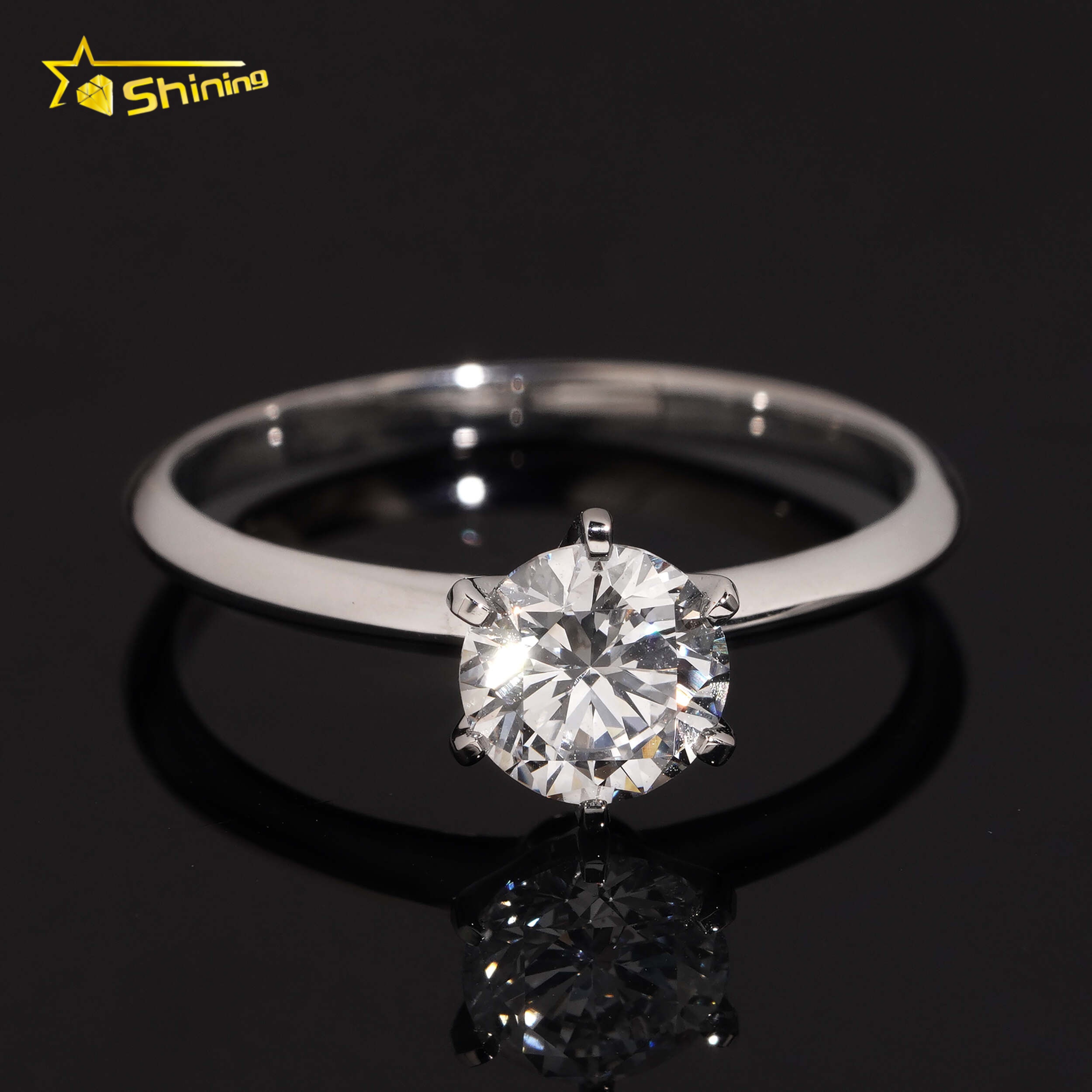 18k white gold