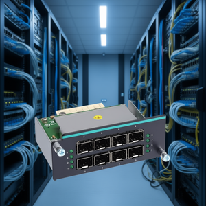 Conmutador Ethernet Modular Moxa IM-6700A-8SFP de 8 Puertos RJ45 IEEE 802.3, Conmutador Industrial para Empresas - Product Image 3