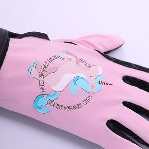 Gants équestres pour enfants OEM équipement respirant résistant à l'usure pour filles garçons équitation - Product Image 5