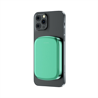 Échantillon gratuit, livraison gratuite, design magnétique, chargeur sans fil mince 10000mAh, batterie externe portable 10000 mAh