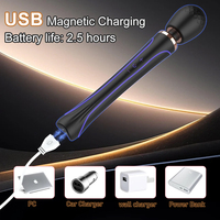 Masseur sexuel vibrant pour point G, 20 fréquences, étanche IPX7, rechargeable par USB, rouleau de massage pour le corps, le cou, le dos, les pieds, appareil de yoga