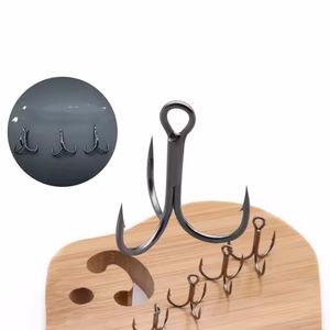 Anzuelos de pesca de la serie Pioneer 1X-NP 6062 de todos los tamaños al por mayor anzuelos de pesca de acero de alto carbono con púas fuertes para agua salada - Product Image 3