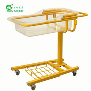 Cuna ajustable en altura personalizable de grado médico en acero inoxidable para instituciones - Product Image 6