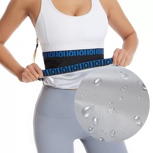 Ceinture de sudation pour hommes et femmes, pour fitness, course à pied, yoga, avec soutien abdominal, avec armature et boucles - Product Image 5