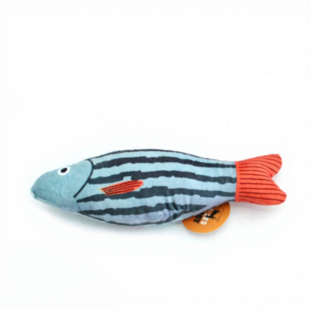 Gray-blue striped fish