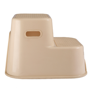 Muebles para el hogar PP plástico TPR superficie Gama completa antideslizante estera Niño 2 Paso niños sentado silla taburete de baño - Product Image 3