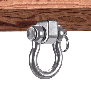 Ganchos de Acero Inoxidable 304 Grado 8 con Perno Hexagonal para Colgar Hamacas en Exteriores, Tornillos para Muebles con Rosca Derecha - Product Image 4