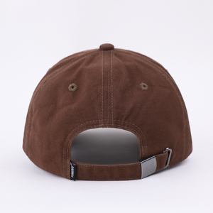 ビンテージカスタム調整可能100% コットン6パネルお父さんキャップ無地洗濯非構造野球帽大人用 - Product Image 2