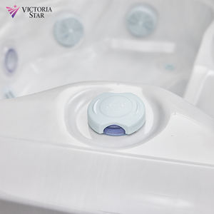 <span class=keywords><strong>Spa</strong></span> en acrylique pour 6 personnes, bain à remous extérieur, jacuzzi extérieur avec jets, éclairage LED coloré - Product Image 4