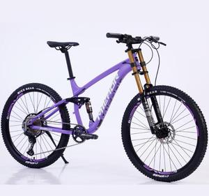 Fourche pneumatique à double couronne en alliage, 1x12sp, double suspension dirt XC mountain mtb bike - Product Image 1