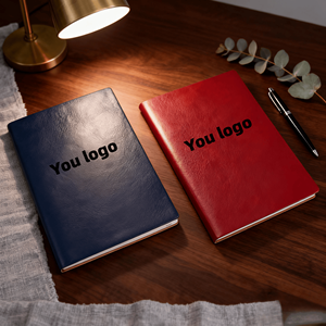 Cuadernos A5 con logotipo personalizado al por mayor, 100 páginas de papel grueso, línea Horizontal, libros de ejercicios, papelería escolar a granel para estudiantes - Product Image 5