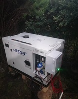 Générateur diesel domestique super silencieux 7 kVA avec ATS 50/60 Hz, grand réservoir de carburant, alimentation de secours pour la maison