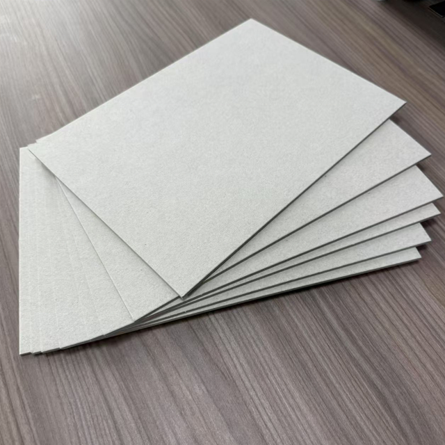 Strong Laminated Paper Cardboard Both Side Grey Wildly Used for Hardcover Packaging Boxes