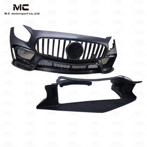 Kit carrosserie Aero pour Benz <span class=keywords><strong>AMG</strong></span> <span class=keywords><strong>GTS</strong></span> 2015-2021 Demi-carbone Facelift I Style Kit pare-chocs pour Mercedes Benz <span class=keywords><strong>AMG</strong></span> <span class=keywords><strong>GTS</strong></span> Pare-chocs avant - Product Image 6