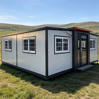 Maison préfabriquée personnalisée en conteneur, maison modulaire pliable, certifiée CE ISO pour usage résidentiel