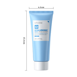 KORMESIC Certificado por Bpom, Marca Privada, 100g, Limpiador Facial con Ácido Hialurónico 4D de Bajo pH, Limpiador Facial Iluminador, Espuma Limpiadora Suave - Product Image 5