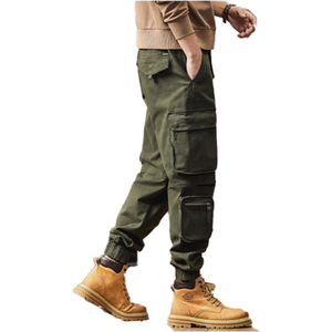 <span class=keywords><strong>Pantalon</strong></span> cargo utilitaire <span class=keywords><strong>de</strong></span> haute qualité en coton pour hommes, logo personnalisé, multi baggy bon marché pour le <span class=keywords><strong>travail</strong></span> - Product Image 4