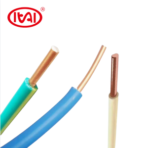 Câbles électriques monoconducteurs en cuivre massif isolés XLPE, gamme de tension 300/500V, <span class=keywords><strong>2</strong></span>,5 mm, 4 mm, 6 mm, pour l'habitat et la construction - Product Image 1