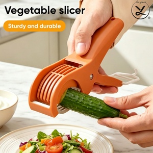 Factory Wholesale Stainless Steel <b>Vegetable</b> Fruit Slicer Heavy Duty Manual Potato Onion <b>Cutter</b> Kitchen Slicing Machine - Product Image 1