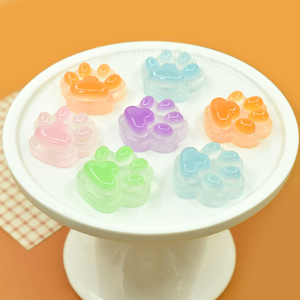 Mini-breloques en résine en forme de patte, miniatures de griffes à dos plat, accessoires d'artisanat pour la création de bijoux, pinces à cheveux, épingles à cheveux, coques de téléphone faites à la main - Product Image 4