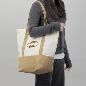 Bolsas de Tela de Algodón Ecológicas Personalizadas con Logotipo, Bolsas de Compras de Calicó con Bolsillo - Product Image 2