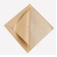 Sacs en papier kraft triangulaires anti-graisse pour la vente en gros, idéaux pour le pain, les brioches, les crêpes, le petit-déjeuner et les collations – Emballage résistant à la graisse