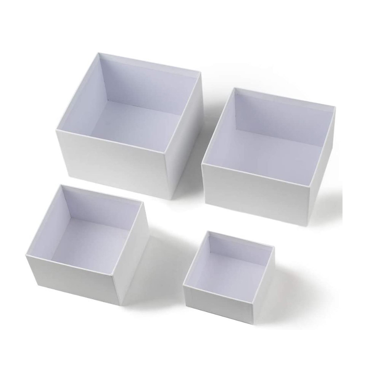 Multipurpose Rectangular Gift Boxes Small Storage Box Assorted Sizes Toys Gift Packaging