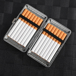 Portasigarette Sottile in Pelle PU da 20 Pezzi per Donna, Produzione Economica, Scatola per Tabacco Personalizzabile, Porta Sigarette all'Ingrosso - Product Image 5